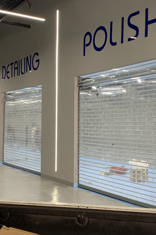 Automatic Polycarbonate Shutter - شتر بولي كربونيت أوتوماتيكي - BAB ALSARAY AUTOMATIC GATES & BARRIERS TRADING LLC