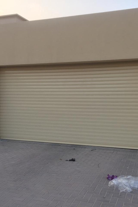 GI / Aluminum Single Shutter - باب شتر خفيف المونيوم او حديد - BAB ALSARAY AUTOMATIC GATES & BARRIERS TRADING LLC
