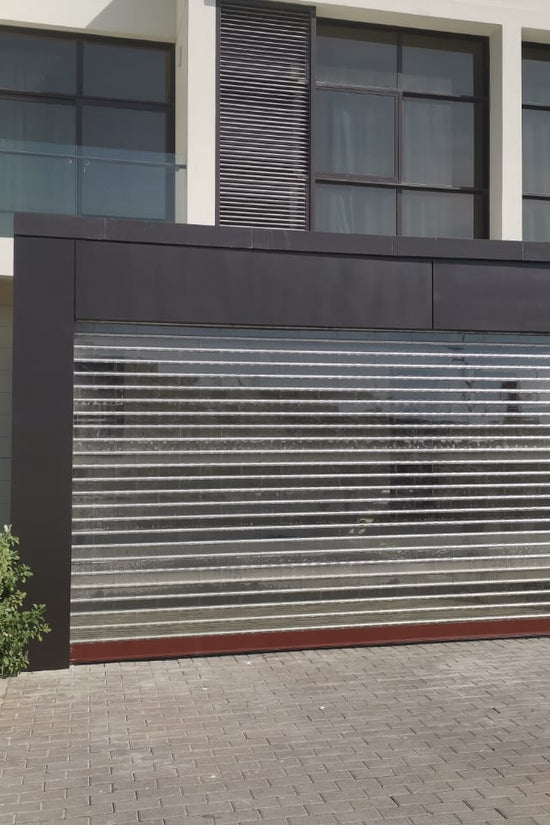 Automatic Polycarbonate Shutter - شتر بولي كربونيت أوتوماتيكي - BAB ALSARAY AUTOMATIC GATES & BARRIERS TRADING LLC