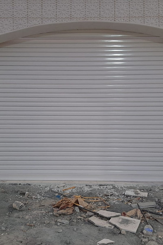 GI / Aluminum Double Shutter - باب شتر دبل المونيوم او حديد - BAB ALSARAY AUTOMATIC GATES & BARRIERS TRADING LLC