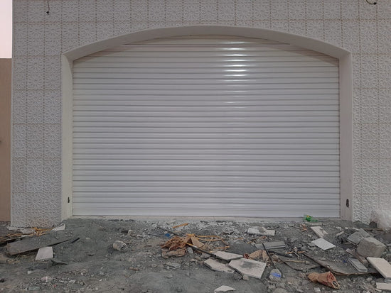 GI / Aluminum Double Shutter - باب شتر دبل المونيوم او حديد - BAB ALSARAY AUTOMATIC GATES & BARRIERS TRADING LLC