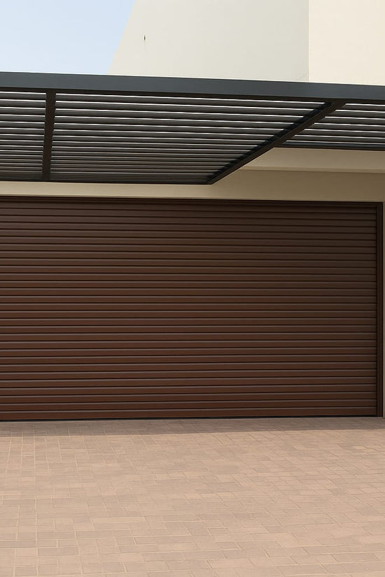 GI / Aluminum Double Shutter - باب شتر دبل المونيوم او حديد - BAB ALSARAY AUTOMATIC GATES & BARRIERS TRADING LLC