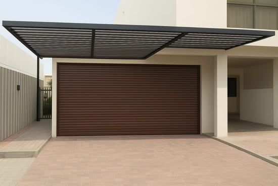 GI / Aluminum Double Shutter - باب شتر دبل المونيوم او حديد - BAB ALSARAY AUTOMATIC GATES & BARRIERS TRADING LLC